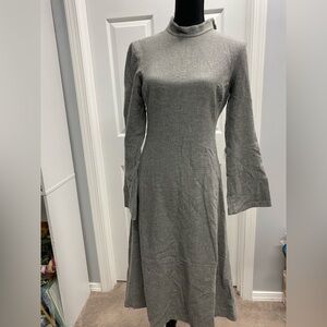 Elegant Gray Women's Dress